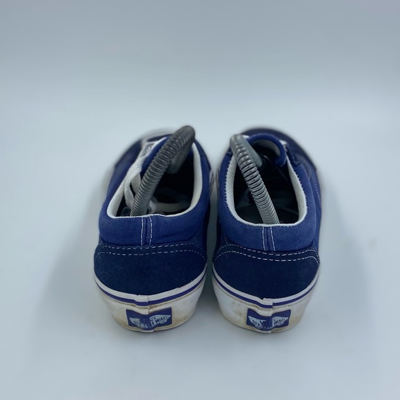 Vans blue suede old Skool womens size 5 - Picture 4 of 6